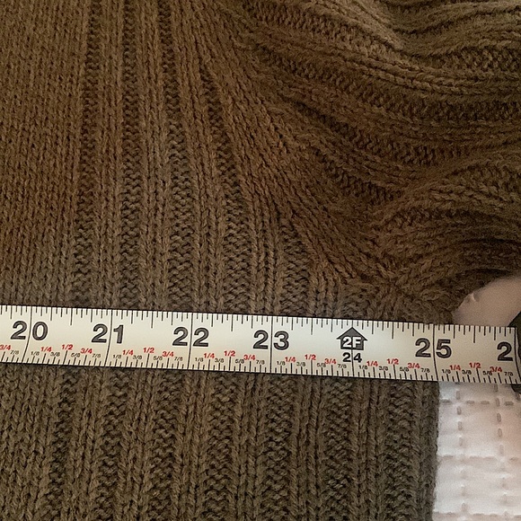 Dark Olive Green Lacoste Pullover - Picture 6 of 7